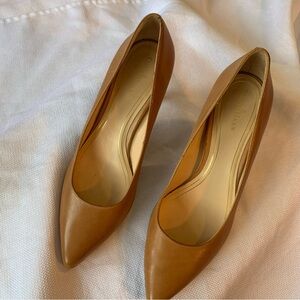 Cole Haan Pumps Nikeair Size 8 B Light Brown Women’s Heels Pointed Toe Tan